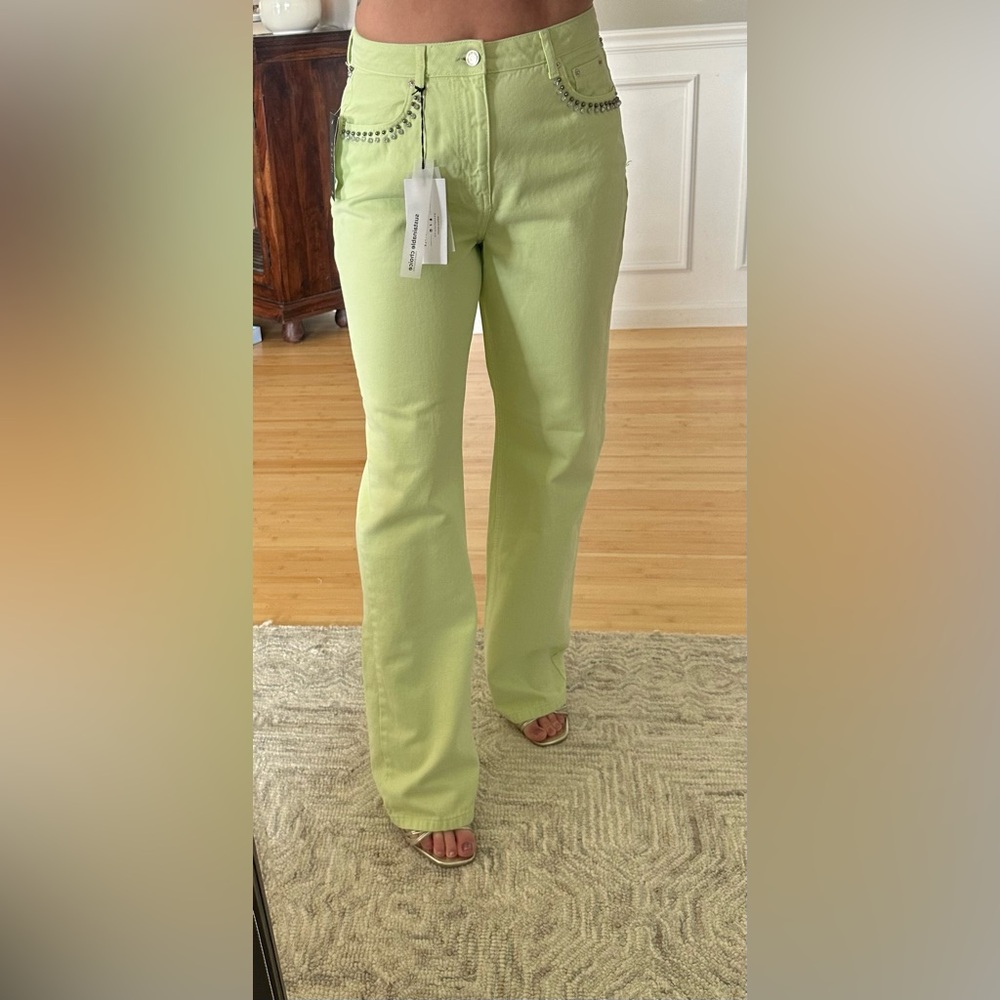 Light Green Pants